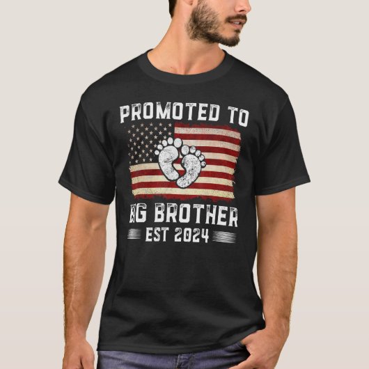 Mannen gepromoveerd tot Big Brother 2024 Eerste ke T-shirt (Voorkant)