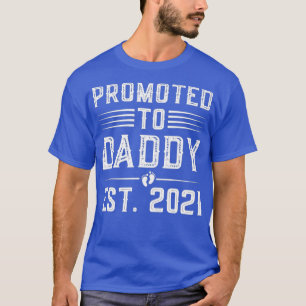 Mannen gepromoveerd tot pappa 2021 eerste keer vad t-shirt