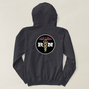 Mannen geregistreerd zurn RN Caduceus Male Nursing Hoodie