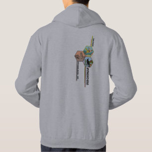 Mannen-geschikte huiden met de Logo van de jaarver Hoodie