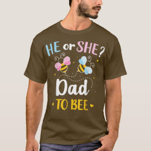 Mannen Geslacht onthullen dat hij of zij een vader T-shirt