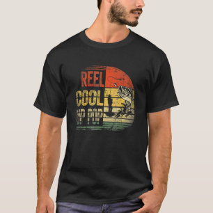 Mannen Gevist visser vaders dag haspel koele Pop T-shirt