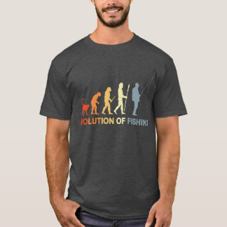 Mannen  Geviste evolutie T-shirt