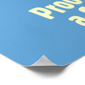 Mannen: gevoel van Humor Poster (Hoek)