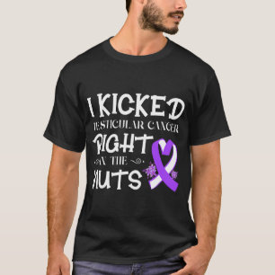 Mannen gevoeligheid voor testiculaire kanker Overl T-shirt