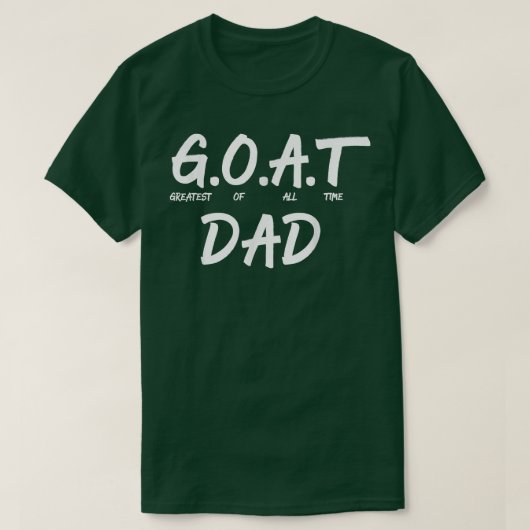 Mannen Geweldige GOAT, het grootste deel van de ti T-shirt (Design voorkant)