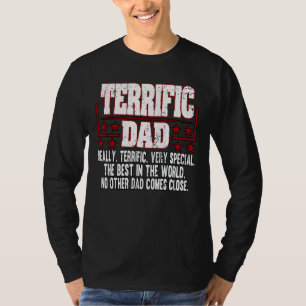 Mannen geweldige vader echt geweldig Vaderdag T-shirt