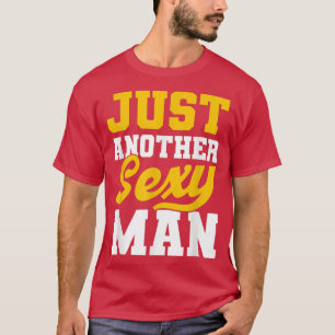 Mannen gewoon een ander Sey Man Groomsmen Team T-shirt