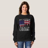 Mannen gewoon een bruid bladertje dat geen liberal trui (Voorkant volledig)