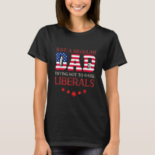 Mannen gewoon een gewone vader die probeert om Lib T-shirt