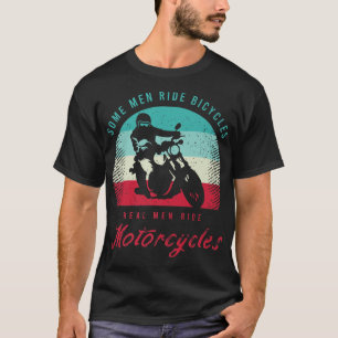 Mannen Gezegde van de Funny Biker voor een lange m T-shirt