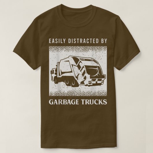Mannen Gezegde voor het recycleren van vrachtwagen T-shirt (Design voorkant)