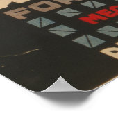 Mannen Gezocht voor Amerikaans Rode Kruis Poster (Hoek)