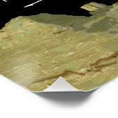 Mannen Gezocht voor de Exploratie Zuidpool - 1914 Perfect Poster (Hoek)