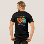 Mannen Ghost Advocate Paranormal Shirt voor Autism (Achterkant volledig)