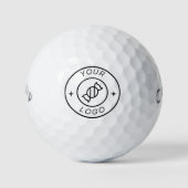 Mannen Gift Man TOEVOEGEN UW LOGO Vrouw Verjaardag Golfballen (Voorkant)