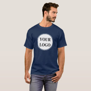 Mannen Gift Man TOEVOEGEN UW LOGO Vrouw Verjaardag T-shirt