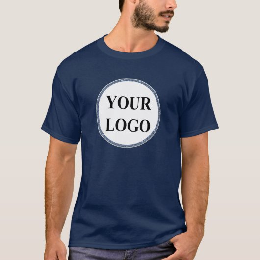 Mannen Gift Man TOEVOEGEN UW LOGO Vrouw Verjaardag T-shirt (Voorkant)