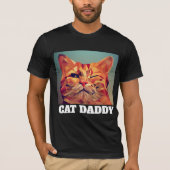 MANNEN GINGER CAT DADDY DAD T-Shirts (Voorkant)