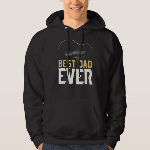 Mannen gitaar beste papa ooit gitaarleraren papa p hoodie