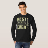 Mannen gitarist Beste vader van de beste vader van T-shirt (Voorkant volledig)