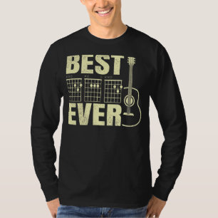 Mannen gitarist Beste vader van de beste vader van T-shirt