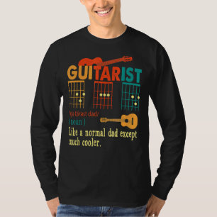 Mannen gitarist D.A.D. als een normale pap T-shirt
