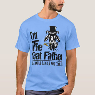Mannen Goat Farmer Goat Father Dad Boerderij Anima T-shirt