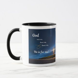 Mannen - God ziet-hoort-kent mij Mok