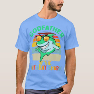 Mannen Godfather van de haaienziekte Matching Fami T-shirt