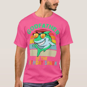 Mannen Godfather van de haaienziekte Matching Fami T-shirt