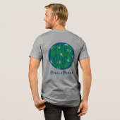 Mannen, goede vibes Tri-Blend shirt (Voorkant)