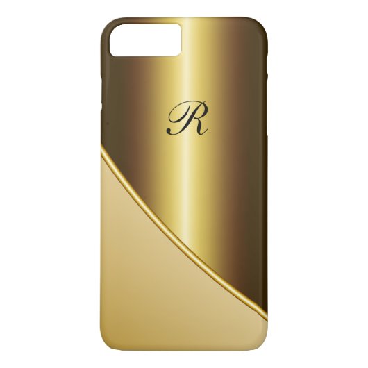 Mannen Gold Business Case-Mate iPhone Case (Achterkant)