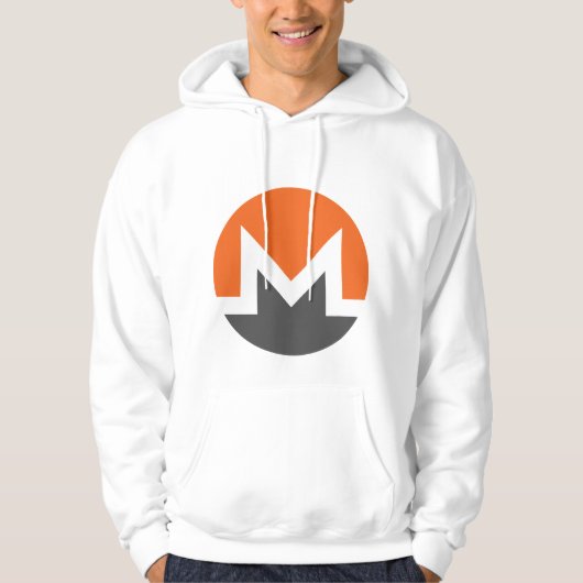 Mannen Golden M Simple Hoodie (Voorkant)