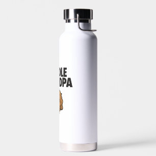 Mannen Goldendole Grandpa Doodle Papa Cute Golkuil Waterfles