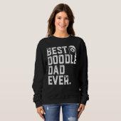 Mannen Goldendole Pap Beste Doodle Papa ooit Trui (Voorkant volledig)