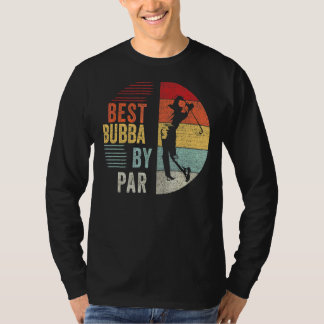 Mannen Golf Best Bubba van Par Grandpa Golfer T-shirt