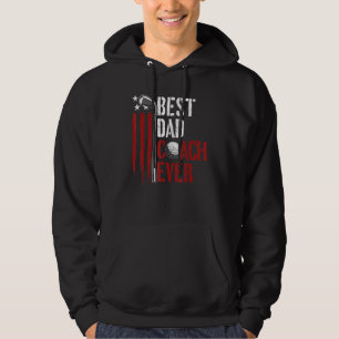Mannen Golf Best Dad Coach Ever Golfer Dad Usa Fla Hoodie