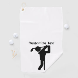 Mannen Golf Golfhanddoek