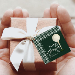 Mannen Golf Milestone Verjaardagsfeest Dank u Bedankjes Labels