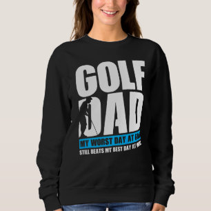 Mannen Golf pa mijn ergste dag op Golf slaat nog s Trui