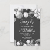 Mannen Golf Partee 50ste verjaardag Kaart (Voorkant)