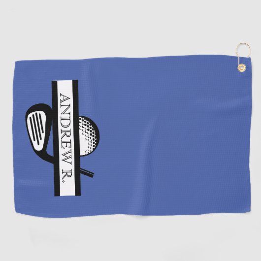 Mannen Golfhanddoek (Horizontaal)