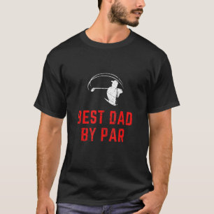 Mannen Golfspeler pa beste vader op straat T-shirt