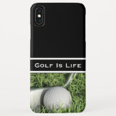 Mannen Golfthema Case-Mate iPhone Case (Achterkant)
