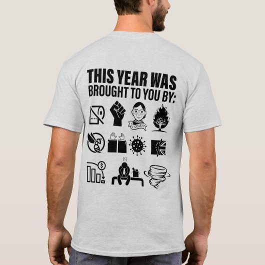 Mannen GoodDag 2020 T-Shirt_2 T-shirt (Achterkant)