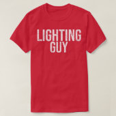 Mannen gootsteen Verlichting van de Guy Verlichtin T-shirt (Design voorkant)