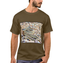 Mannen Gopher Snake Brown Tee Shirt