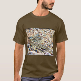 Mannen Gopher Snake Brown Tee Shirt