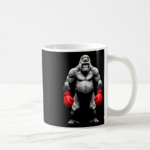 Mannen Gorilla Fighter Boxer Art Funny Animal Boxi Koffiemok